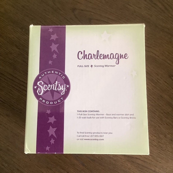 NEW Scentsy Warmer In Charlemagne Authentic - Picture 15 of 15